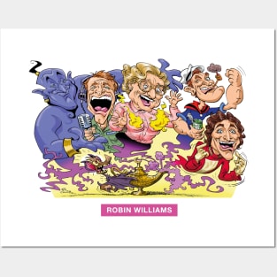 Robin Williams Posters and Art